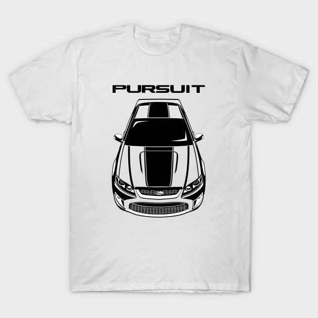 Ford FPV Pursuit UTE - Black Stripe T-Shirt by V8social